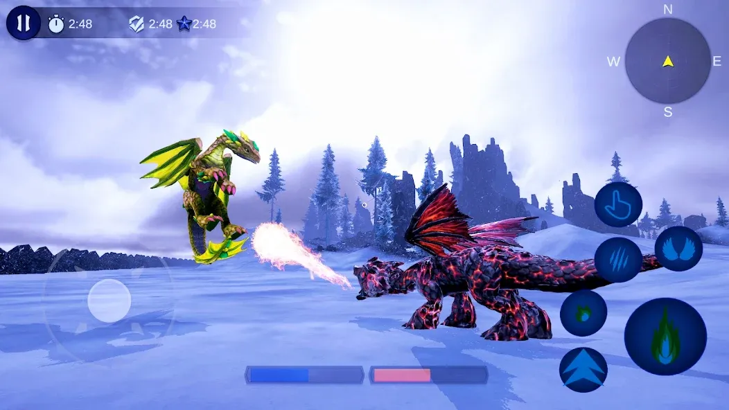 Magical Dragon Flight Games 3D  [МОД Меню] Screenshot 4