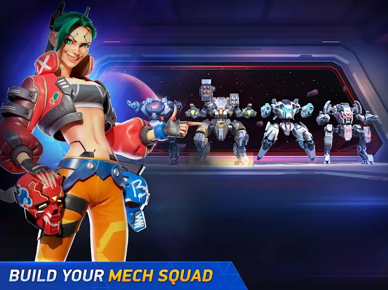 Mech Arena - Shooting Game (Мех Арена)  [МОД Unlimited Money] Screenshot 1