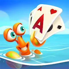 Скачать взлом Undersea Solitaire Tripeaks (Андерси Солитэр Трипикс)  [МОД Unlimited Money] - стабильная версия apk на Андроид