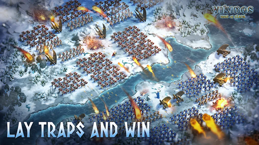 Vikings: War of Clans (Викинги)  [МОД Бесконечные деньги] Screenshot 5