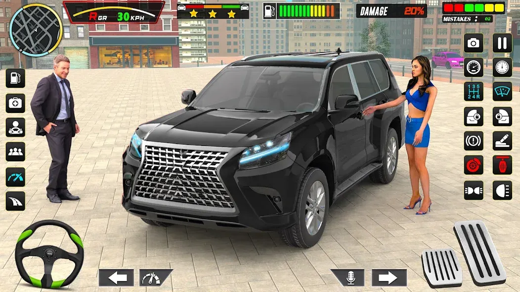 Car Dealership Car Saler (Драйвинг Скул Сити Кар Геймс)  [МОД Mega Pack] Screenshot 1