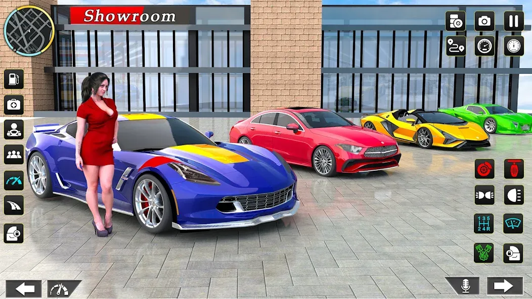 Car Dealership Car Saler (Драйвинг Скул Сити Кар Геймс)  [МОД Mega Pack] Screenshot 3