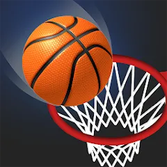 Скачать взлом Dunk Stroke-3D Basketball (Дунк Строк)  [МОД Бесконечные монеты] - полная версия apk на Андроид