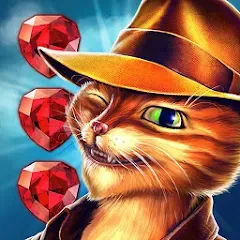 Скачать взломанную Indy Cat for VK  [МОД Mega Pack] - полная версия apk на Андроид