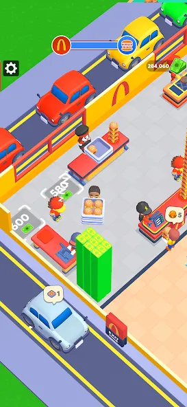 My Burger Shop: Burger Games (Май Бургер Шоп Игры)  [МОД Много монет] Screenshot 2