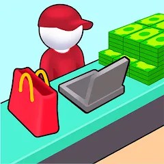 Взломанная My Mini Mall: Mart Tycoon Game  [МОД Все открыто] - стабильная версия apk на Андроид