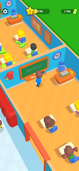 My Dream School Tycoon Games (Мои игры владения школой мечты)  [МОД Все открыто] Screenshot 1