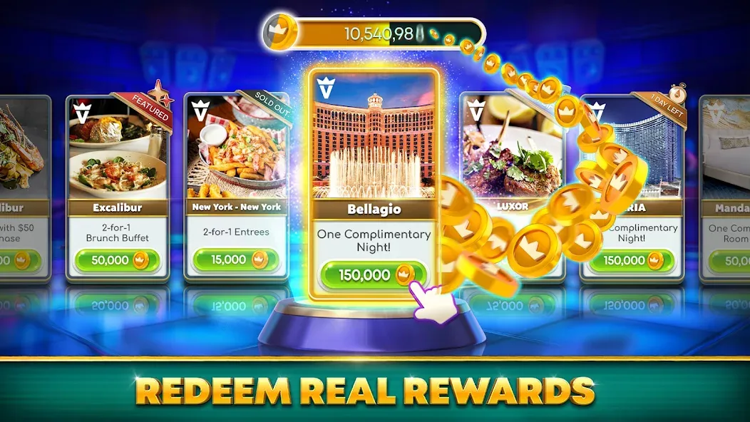 myVEGAS Slots: Casino Slots (майВЕГАС Слотс)  [МОД Меню] Screenshot 2