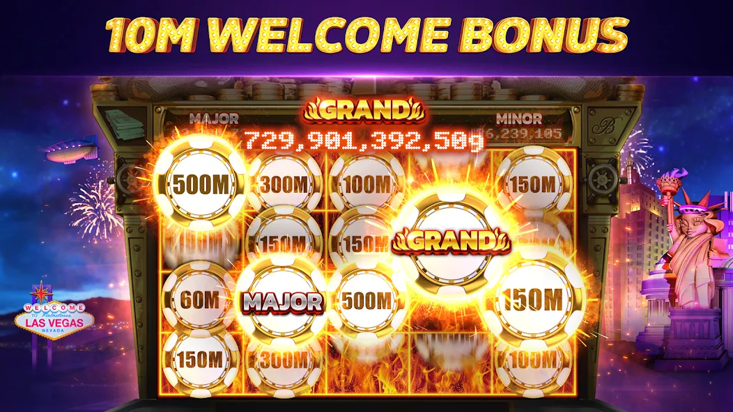 POP! Slots™ Vegas Casino Games  [МОД Unlocked] Screenshot 1