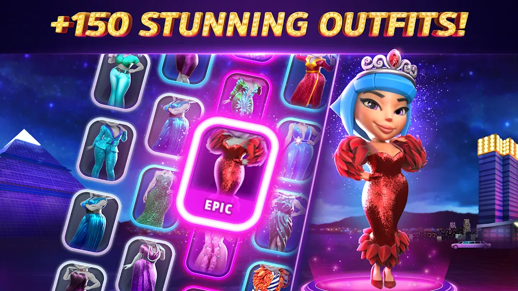 POP! Slots™ Vegas Casino Games  [МОД Unlocked] Screenshot 5