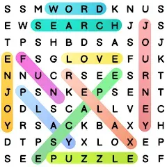 Взломанная Word Search - Word Puzzle Game  [МОД Много монет] - стабильная версия apk на Андроид