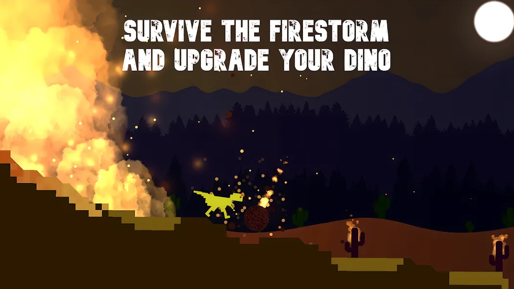 Dino Run Survival (Дино Ран Сурвайвал)  [МОД Много денег] Screenshot 1