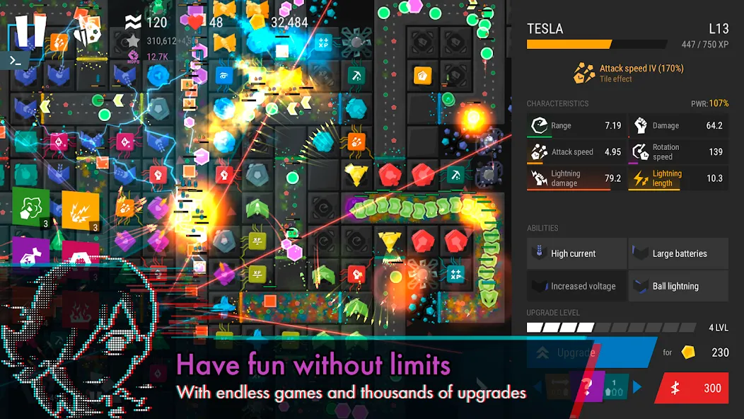 Infinitode 2 - Tower Defense (Инфинитод 2)  [МОД Menu] Screenshot 5