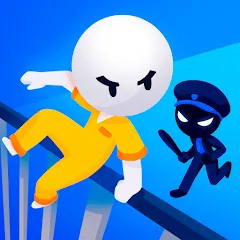 Взломанная Prison Escape 3D - Jailbreak (Призон Искепе)  [МОД Много денег] - стабильная версия apk на Андроид