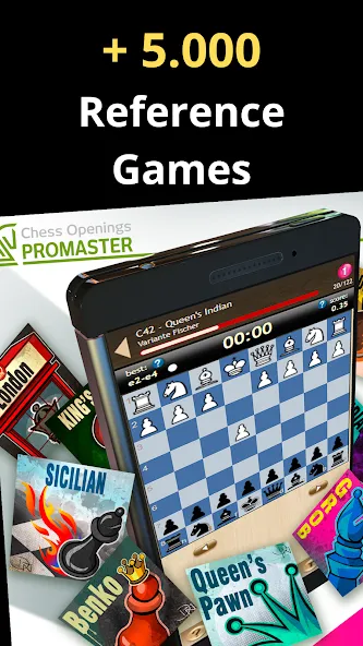 Chess Openings Promaster  [МОД Бесконечные монеты] Screenshot 5