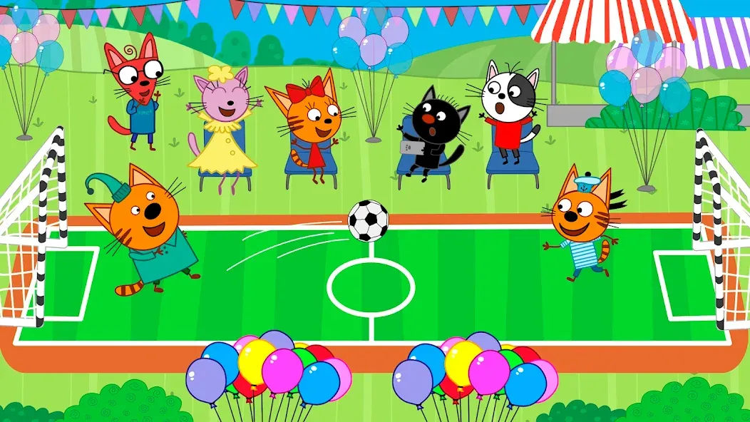 Kid-E-Cats: Kids birthday  [МОД Menu] Screenshot 4