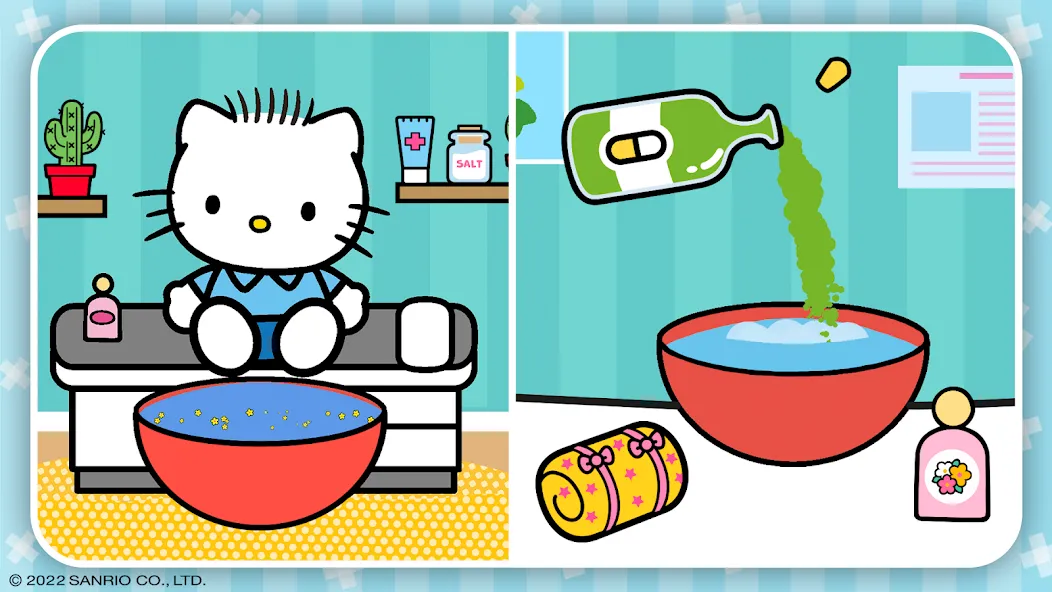 Hello Kitty: Kids Hospital (Хелло Китти)  [МОД Menu] Screenshot 4