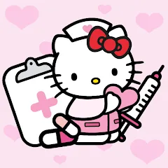 Скачать взломанную Hello Kitty: Kids Hospital (Хелло Китти)  [МОД Menu] - стабильная версия apk на Андроид