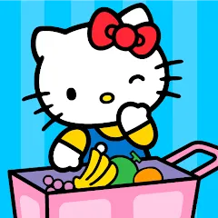 Скачать взломанную Hello Kitty: Kids Supermarket (Хеллоу Китти)  [МОД Много монет] - полная версия apk на Андроид