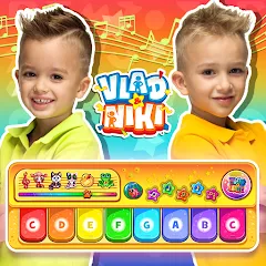 Взлом Vlad and Niki: Kids Piano  [МОД Unlocked] - стабильная версия apk на Андроид