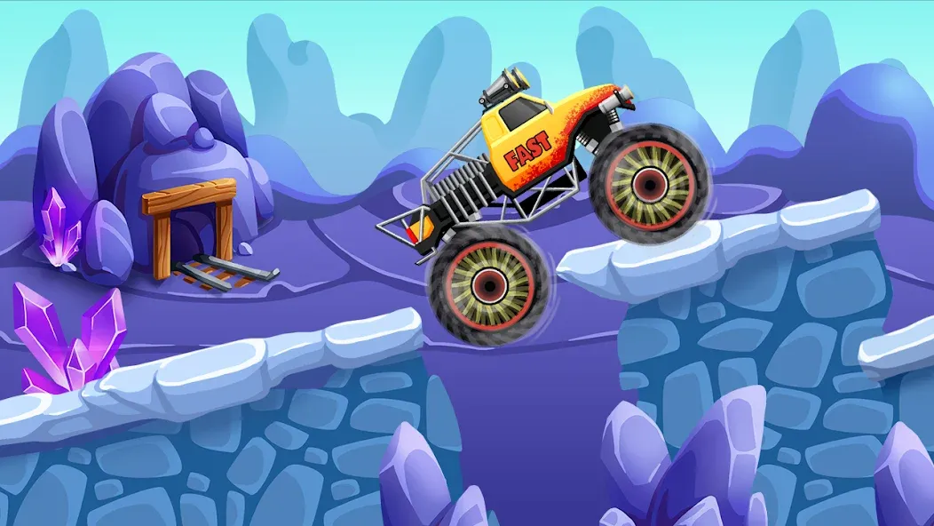 Monster Truck Vlad & Niki  [МОД Много монет] Screenshot 4