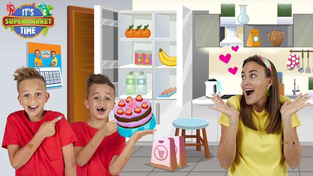 Vlad & Niki Supermarket game  [МОД Mega Pack] Screenshot 5