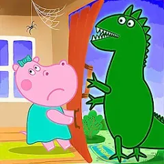 Взломанная Three Little Pigs  [МОД Все открыто] - полная версия apk на Андроид