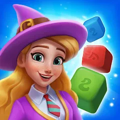 Скачать взломанную Magic Blast: Mystery Puzzle (Маджик Бласт)  [МОД Бесконечные деньги] - последняя версия apk на Андроид