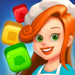 Скачать взломанную Sweet Cube Blast (Свит Кьюб Бласт)  [МОД Mega Pack] - последняя версия apk на Андроид