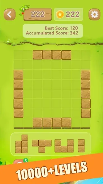 Puzzle Green Blocks (Пазл Зеленые Блоки)  [МОД Unlocked] Screenshot 5