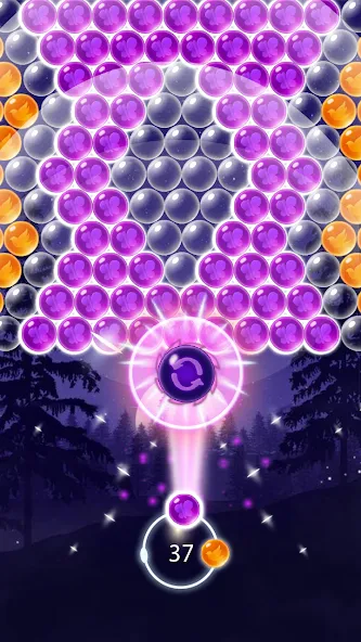 Bubble Shooter Magic Forest (Бабл шутер Магик Форест)  [МОД Бесконечные деньги] Screenshot 3