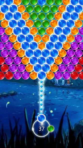 Bubble Shooter Magic Forest (Бабл шутер Магик Форест)  [МОД Бесконечные деньги] Screenshot 5