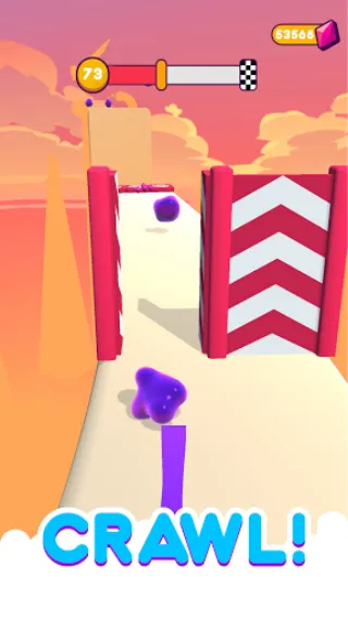 Blob Runner 3D (Блоб Раннер 3Д)  [МОД Menu] Screenshot 4