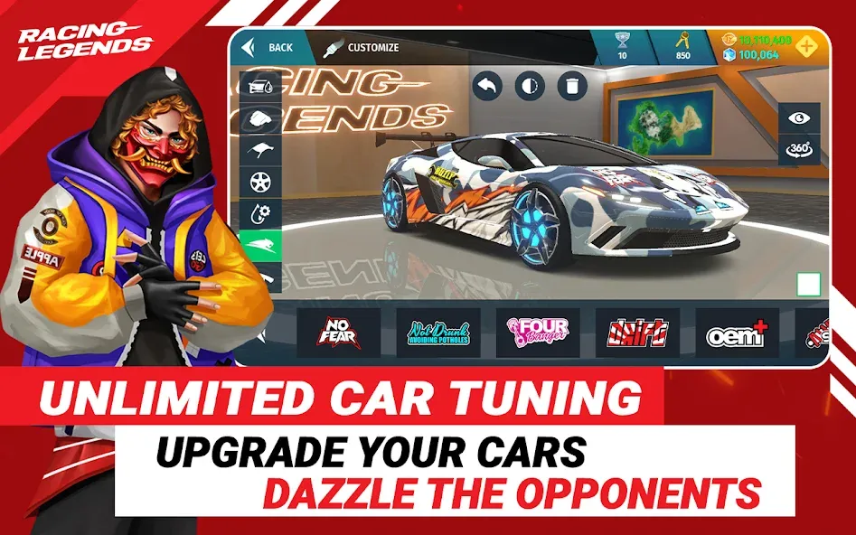 Racing Legends Funzy (Расинг Легендс Фанзи)  [МОД Unlimited Money] Screenshot 3