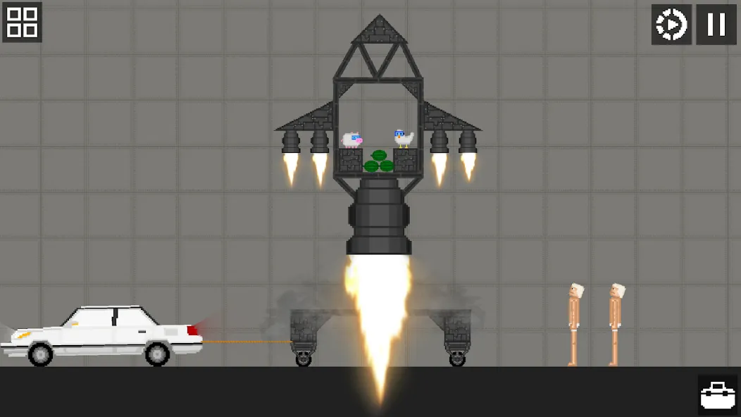 Human Playground Sandbox (Хуман Плейграунд Сэндбокс)  [МОД Menu] Screenshot 2