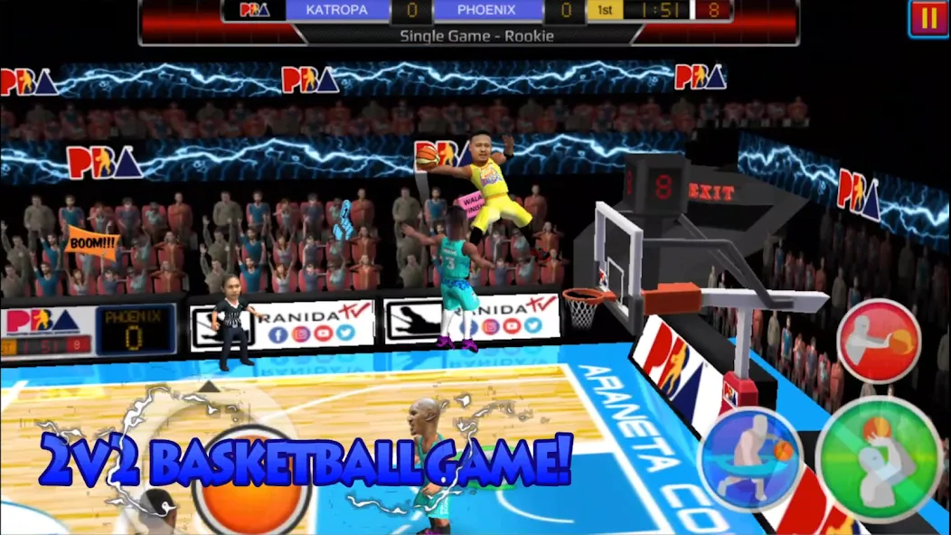 Basketball Slam! (Баскетбол Слэм)  [МОД Меню] Screenshot 1