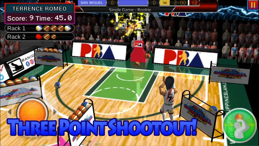 Basketball Slam! (Баскетбол Слэм)  [МОД Меню] Screenshot 3