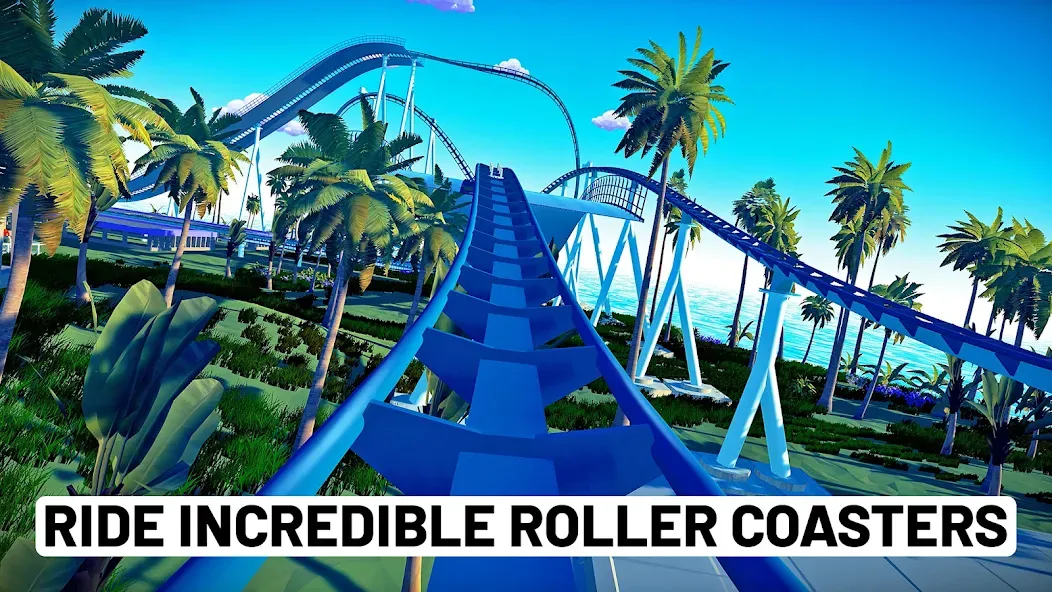 Real Coaster: Idle Game (Реал Коастер)  [МОД Много денег] Screenshot 3