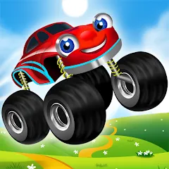 Взлом Monster Trucks Game for Kids 2 (Монстр Тракс Игра для Детей 2)  [МОД Много монет] - стабильная версия apk на Андроид