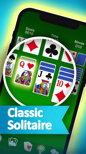 Solitaire  [МОД Unlocked] Screenshot 2