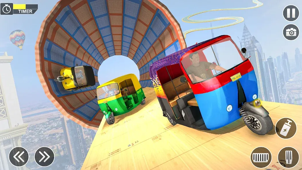 Tuk Tuk Auto Rickshaw Games 3D (Тук Тук Автомобильные рикши игры 3D)  [МОД Mega Pack] Screenshot 4