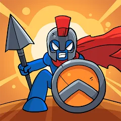 Взлом Stick Battle: War of Legions (Стик битва)  [МОД Много монет] - стабильная версия apk на Андроид