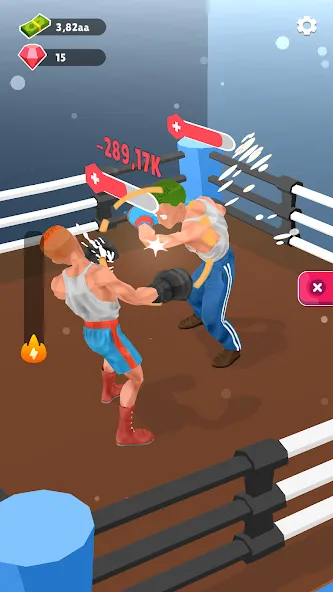 Tap Punch - 3D Boxing (Тап Панч)  [МОД Unlocked] Screenshot 2