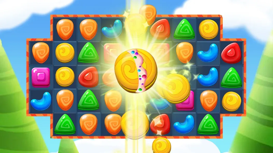 Cookie Jelly Match (Куки Джелли Матч)  [МОД Unlocked] Screenshot 2