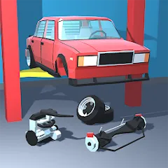 Взлом Retro Garage - Car Mechanic  [МОД Все открыто] - стабильная версия apk на Андроид