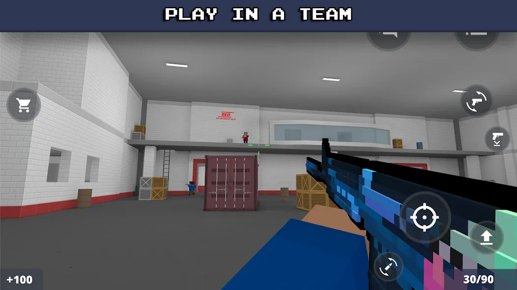 Block Strike: Online Shooter (Блок Страйк)  [МОД Много монет] Screenshot 5