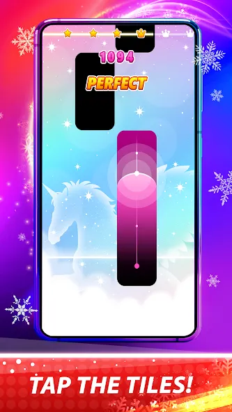 Magic Pink Tiles: Piano Game (Магические розовые плитки)  [МОД Unlocked] Screenshot 1