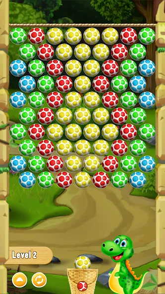 Shoot Dinosaur Eggs  [МОД Бесконечные монеты] Screenshot 2