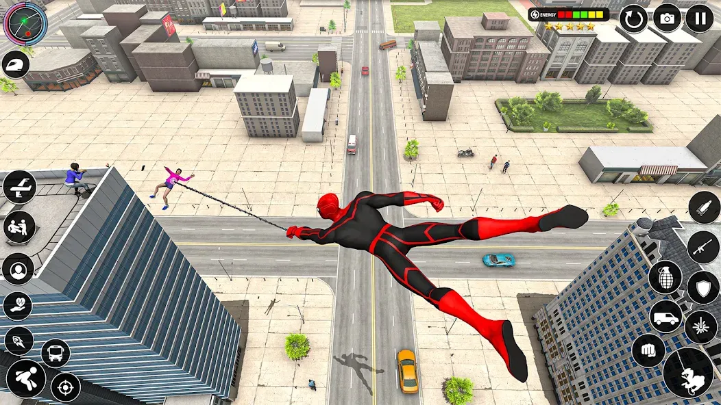 Spider Rope Games - Crime Hero  [МОД Unlocked] Screenshot 4