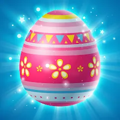 Скачать взломанную Easter Magic - Match 3 Game (Истер Мэджик)  [МОД Бесконечные деньги] - последняя версия apk на Андроид